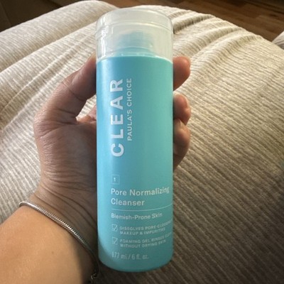 Paula's Choice Clear Pore Normalizing Cleanser Blemish Prone Skin 6 OZ Sealed