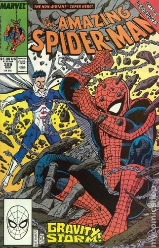 Amazing Spider-Man #326 FN 1989 Stock Image