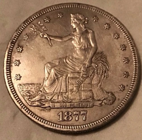 1877 S Trade Dollar