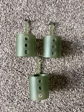 3 x Maver  open end grounbait feeders large size  30g with snap swivels