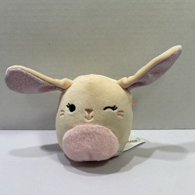 Squishmallow SATINE The BUNNY Plush PINK PEACH KELLYTOY Easter 2023 