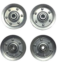 Garage Door 3" Sheave Pulleys 4 pack - Extension Spring Pulley Wheel