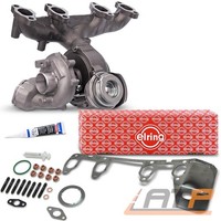 Turbolader +Montagesatz FÜR Seat Altea +Xl 5P 2.0 TDI BMM BJ AB 05