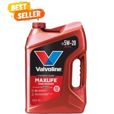 High Mileage with MaxLife Technology SAE 5W-20 Synthetic Blend Motor Oil 5 QT 28.79 per gallon
