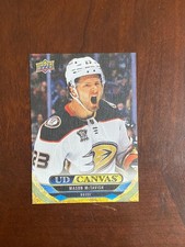 2024-25 Upper Deck Series 1 #C-81 Mason McTavish Ud Canvas Aneheim Ducks