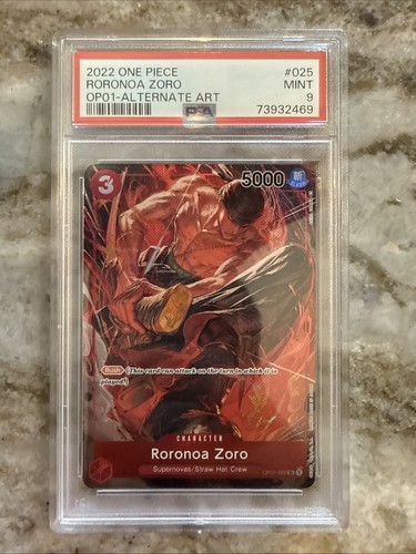 Roronoa Zoro (Parallel) graded PSA 9 for sale on eBay