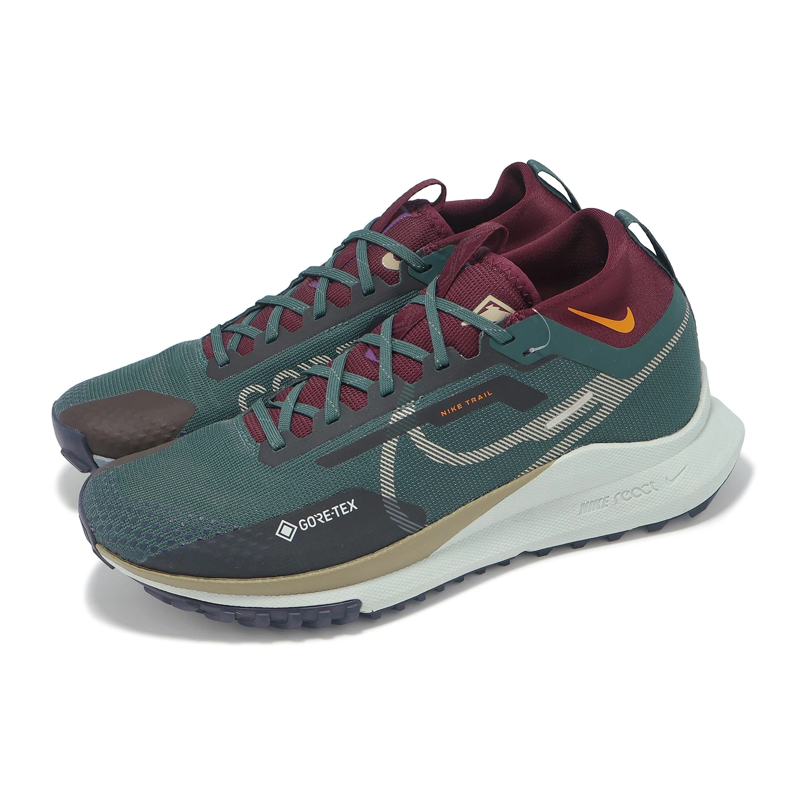 Nike React Pegasus Trail 4 GTX V2 Gore-Tex Green Men Running Shoes HM9728-300
Opens in a new window