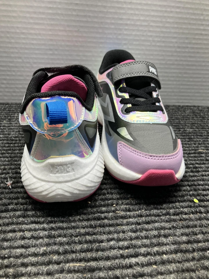 Tênis Primigi Shoes Youth tamanho UE 29 cinza rosa alça iridescente PMG - Imagem 4 de 4