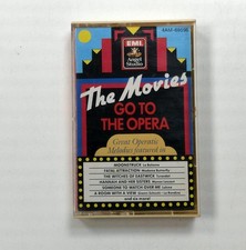 Various Artists The Movies Go To The Opera Cassette 1988 EMI Angel Studio