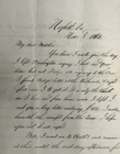 1862 Civil War Letter Norfolk Virginia, Meramac Wreck, Fires, Forts, Generals