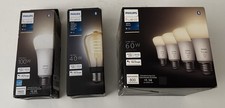 Philips Hue Smart E26 LED Bulb Light - Open Box/ Damage Box 6 Total Bulbs