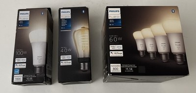 Philips Hue Smart E26 LED Bulb Light - Open Box/ Damage Box (6 Total Bulbs)