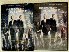 Person of Interest : The Complete Fourth Season DVD 2014 VG