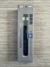 Mitsubishi Uni KuruToga Metal Silent Blue 0.5mm Mechanical Pencil Japan M5-KH