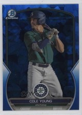 2023 Bowman Chrome Draft Sapphire Edition Cole Young #BDC-87 0wr9