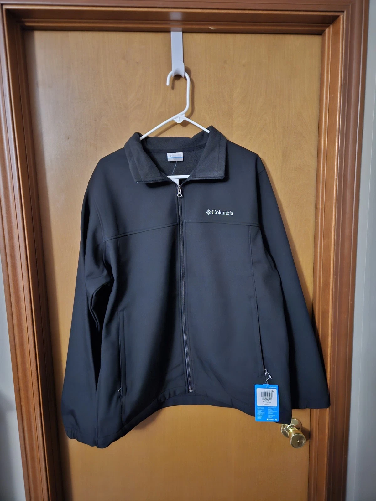 NWT✨ $90 Columbia Bowen Softshell Jacket Black Men Winter Sz Large