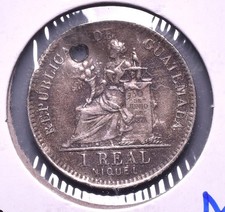 Guatemala ~ 1 Real Coin ~ 1912 ~ *S197