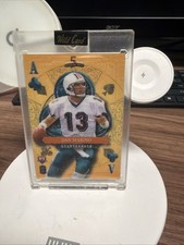Dan Marino/Ben Roethlisberger 1/1 2024 Wild Card 5 Card Draw Double Sided Card 