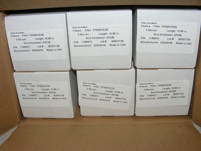 (6) GE Flotrex Filter FPN051EGE 1186815
