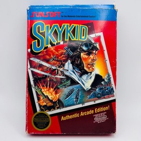 Sky Kid (Nintendo Entertainment System NES, 1986) Tested - Near Complete