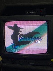 Famicom NES Game CM015 3in1 Darkwing Duck, TMNT 3 Manhattan Project, Side Pocket