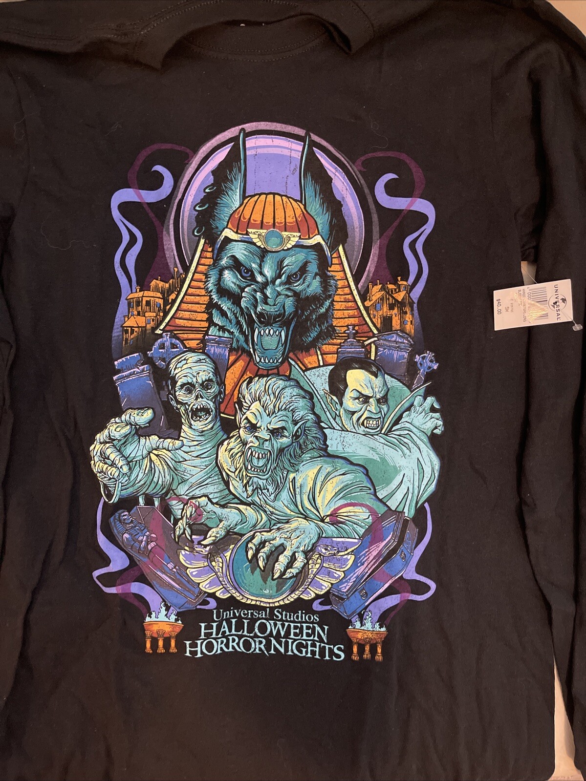 ALTRA Camicia mostro classica Halloween Horror Nights 2022 adulto SMAL HHN 2022