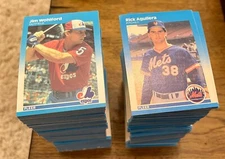 1987 Fleer Baseball Cards 501-660 (NM) - You Pick - Complete Your Set