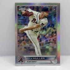 2022 Topps Chrome Baseball Kyle Muller Base RC #70 Refractor