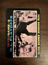 1971 Topps - 1970 N.L. Playoffs #201 Ty Cline