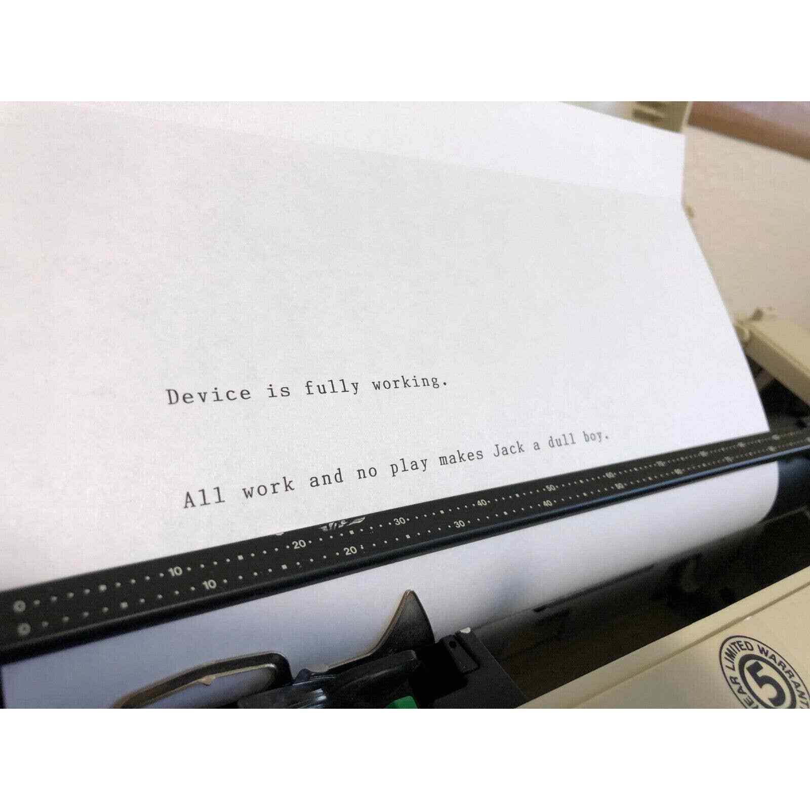 Brother AX15 Typewriter Word Processor Vintage Typing Ribbon Cover