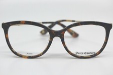 Juicy Couture JU167 1PR TORTOISE Eyeglasses New Authentic 135