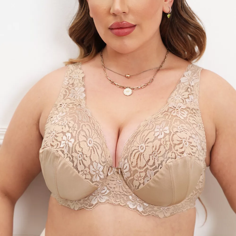 Big Cup Plus Size Bras Ladies Bras Unpadded Sexy Lingerie