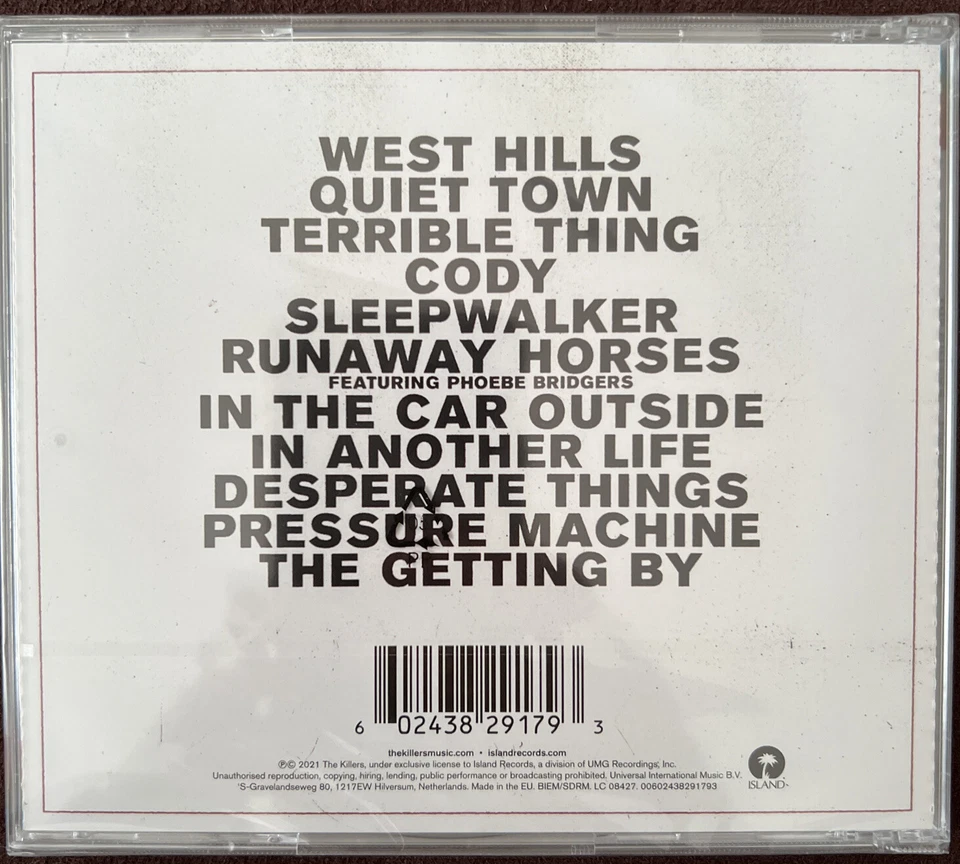 CD - The Killers - Pressure Machine ( Audio - CD , 2021) - Bild 2 von 2