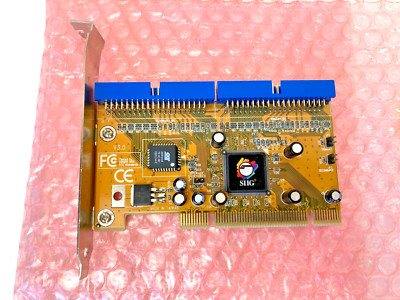 SIIG SC-PE4B12 CN2487 Ultra ATA/133 PCI Dual Channel Bus Master Host Controller