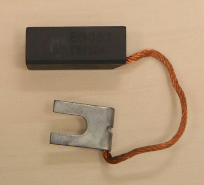 CARBONE Kohlebürste EG367J 9,9 x 12,4 x 32mm mit Anschlusskabel und Kabelschuh