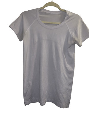 Swiftly Tech Short Sleeve Sz 8 Lavender Shirt 2.0
