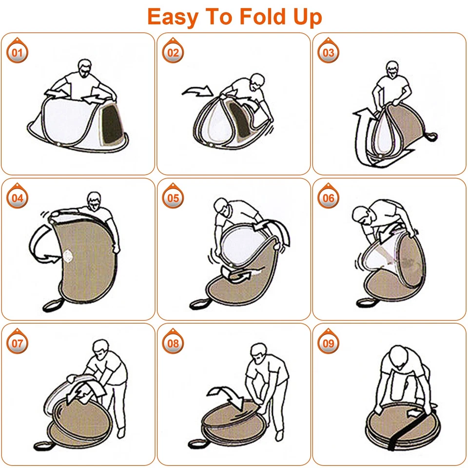 Tienda Pop Up Configuración Automática Tienda de Campamento Impermeable Configuración Instantánea Tienda Foto 4 de 4