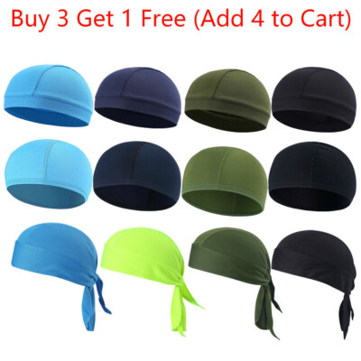 #ad Skull Cap Beanie Hat Quick dry Cycling Helmet Liner Military Tactical Ski Hat $8.99