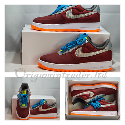 Nike Air Force 1 Low 3M INSULATE ID NIKE BY YOU Red DJ2655-992 Size 7.5 UK  | eBay