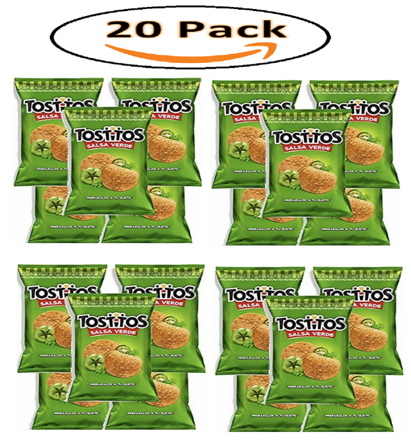 Tostitos Salsa Verde Sabritas 70 g Mexican Chips 20 Bags Bundle Free Shipping eBay