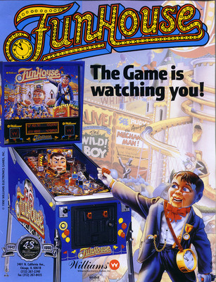 Funhouse Pinball - Sound Rom L-2 Special [U18] [Bally / Williams] EPROM