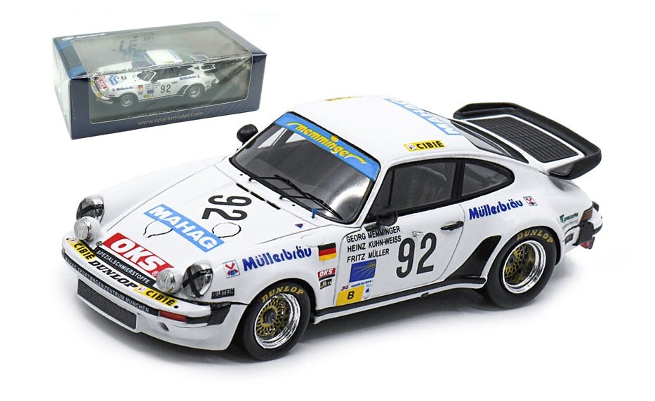 Spark S9853 Porsche 930/60 #92 'G Memminger' 13th Le Mans 1983 - 1/43 Scale