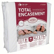 Lock-Up Total Encasement Mattress Cover JT Eaton Bed Bug Proof Size TWIN