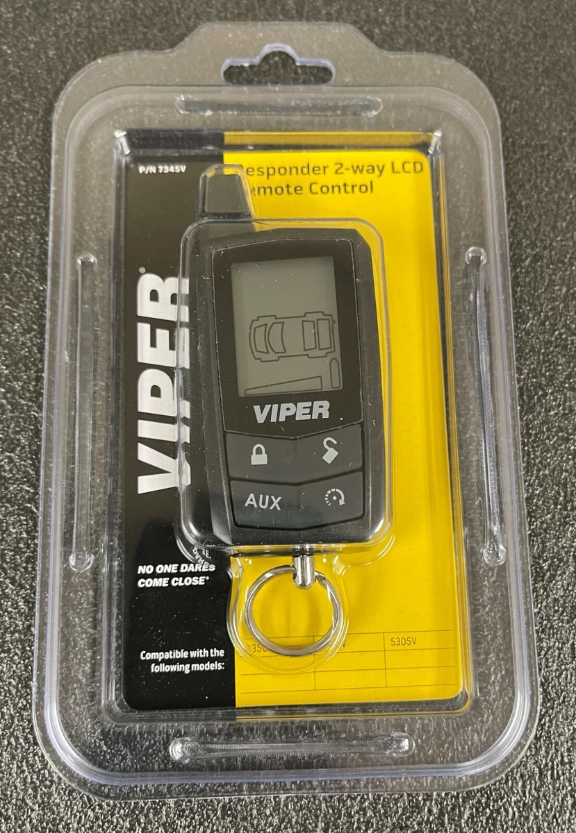 Viper 7345V 2 Way LCD Car Alarm Replacement Remote Control Transmitter EZSDEI489