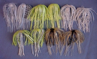 #ad #ad 10 Spinnerbait Chatterbait Silicone EZ Trailer Skirts Assassinator 5 Colors 2 Ea $12.51