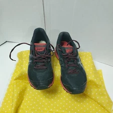 Asics Gel-Scram Running Training  Red Black Womens Size 6 T2J6N missing insole