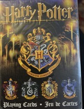 NEW SEALED Harry Potter Hogwarts House Themed Playing Cards