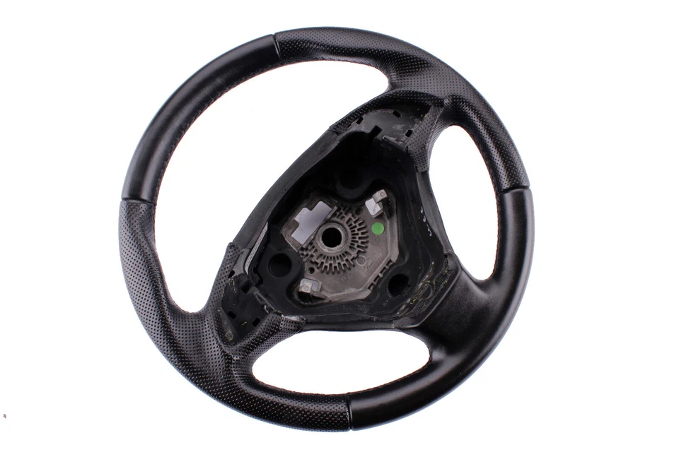 Lenkrad beziehen mit Leder für Fiat Punto EVO 2011 NEU LEDER - Bild 2 von 4