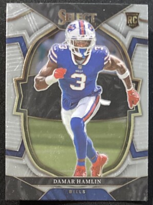 *Surface Scratches* Damar Hamlin 2022 Select Concourse Rookie RC Bills