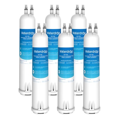 Waterdrop Refrigerator Filter, Replacement for Kenmore  46-9083, 46-9030, 6 Pack